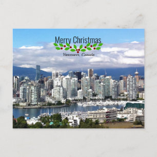 Cartão Postal Vancouver Canadá Natal