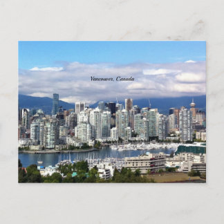 Cartão Postal Vancouver Canada Skyline