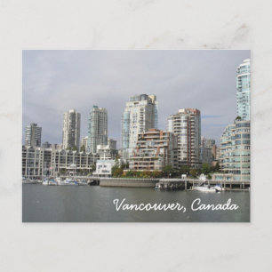 Cartão Postal Vancouver, Cartão-postal do Canadá