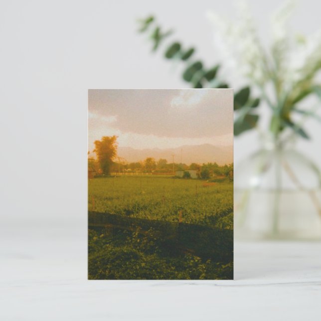 Cartão Postal Vang Vieng - Laos (Em pé/Frente)