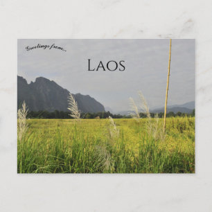 Cartão Postal Vang Vieng Laos