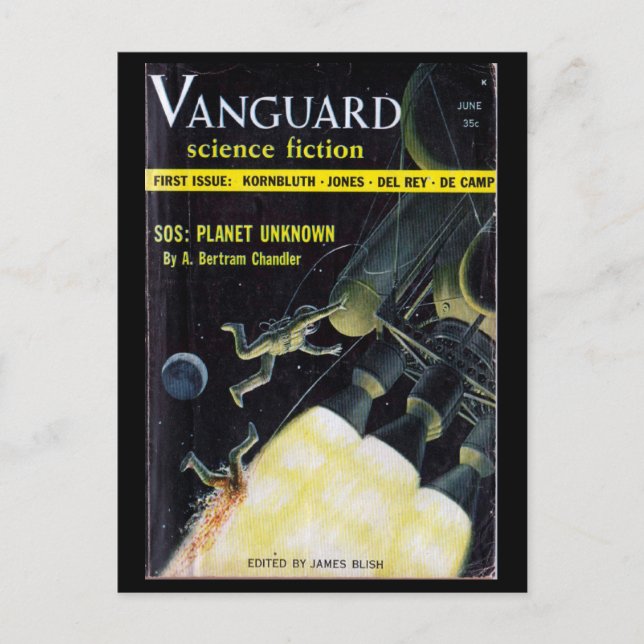 Cartão Postal Vanguard_Pulp Art (Frente)