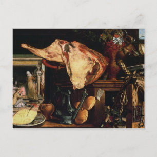 Cartão Postal Vanitas continua vivo, 1552