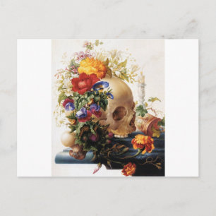 Cartão Postal Vanitas - O Crânio