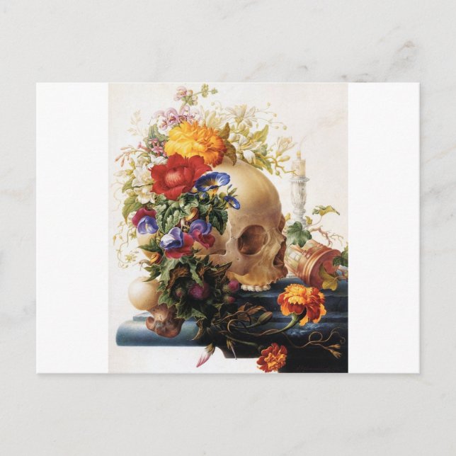 Cartão Postal Vanitas - O Crânio (Frente)