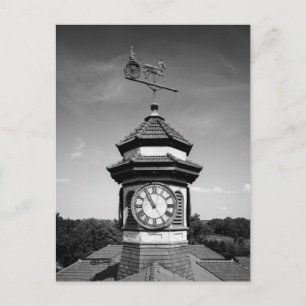 Cartão Postal Vano meteorológico e Torre de Relógio