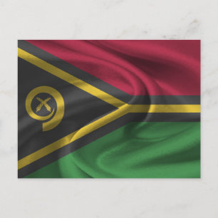Cartão Postal Vanuatu Flag