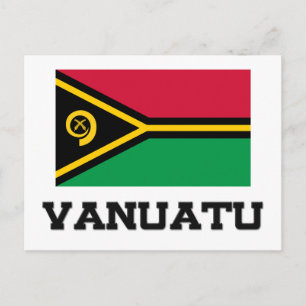 Cartão Postal Vanuatu Flag