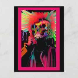 Cartão Postal Vaporface Death Rattle