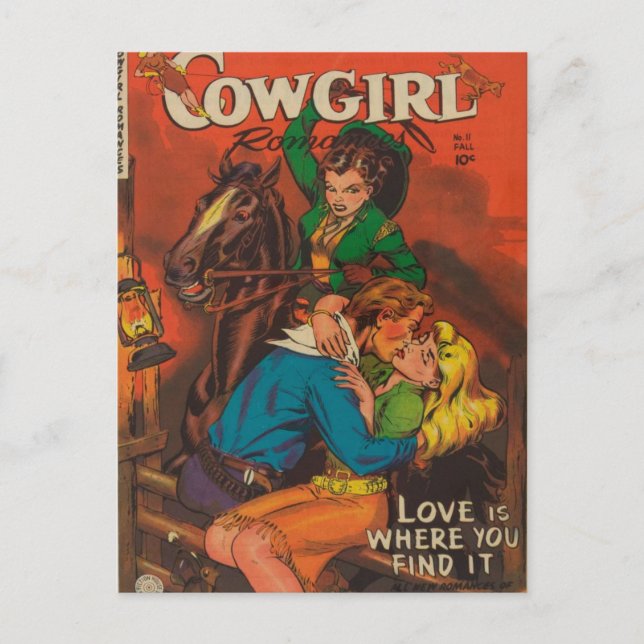 Cartão Postal Vaqueira Ciumenta (Frente)