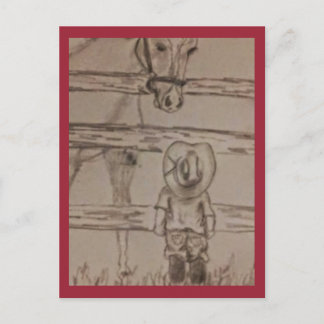 Cartão Postal vaqueiro