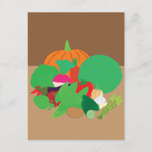 Cartão Postal Variações de Legumes_Pilha