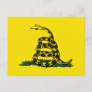 Cartão Postal Variante de sinalizador de Gadsden