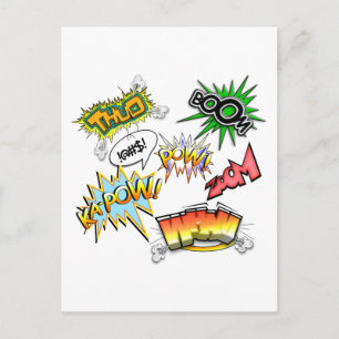 Cartão Postal Variedade de banda desenhada