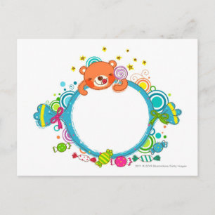 Cartão Postal Variedade de doces