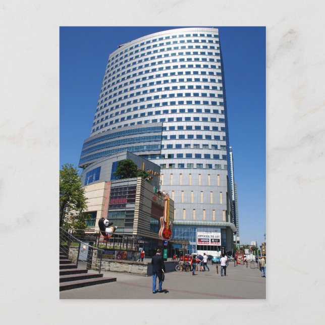 Cartão Postal Varsóvia (Frente)