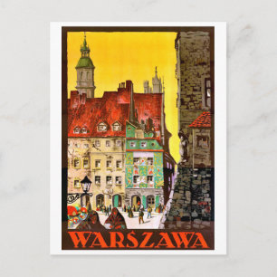 Cartão Postal Varsóvia