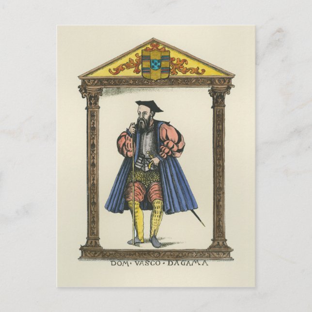 Cartão Postal Vasco da Gama (Frente)