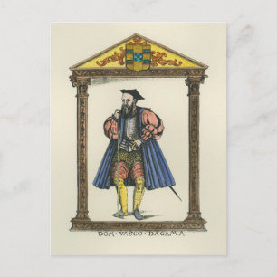 Cartão Postal Vasco da Gama