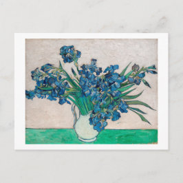 Cartão Postal Vase com irlandeses, Van Gogh