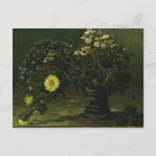 Cartão Postal Vaso com Margaridas por Vincent Van Gogh