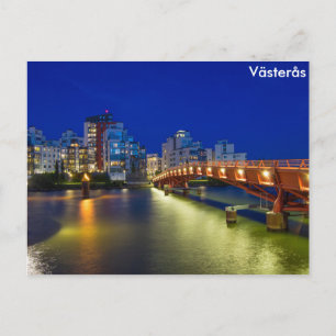 Cartão Postal Västerås, Suecia