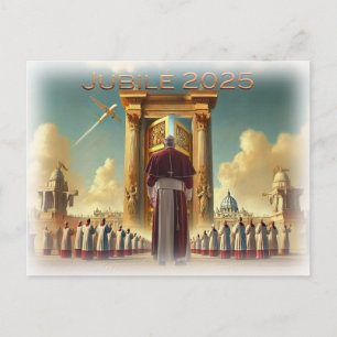 Cartão Postal Vaticano Jubilé 2025, Souvenir Travel, idée cadeau