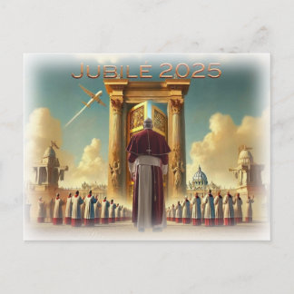 Cartão Postal Vaticano Jubilé 2025, Souvenir Travel, idée cadeau
