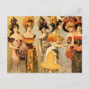 Cartão Postal Vaudeville Refinado