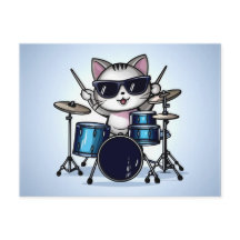 vazio de Drummer de Gato legal