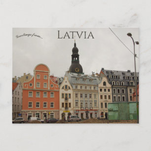 Cartão Postal Vecriga Riga Letônia
