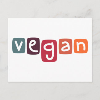 Cartão Postal Vegan