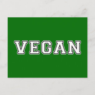 Cartão Postal Vegano