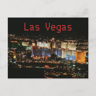 Cartão Postal Vegas-Cartão de Las