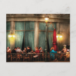 Cartão Postal Vegas - Paris - O Café Externo