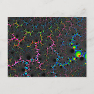 Cartão Postal Veias - Arte Fractal