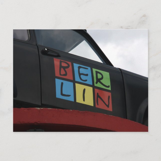 Cartão Postal veículo berlim (Frente)