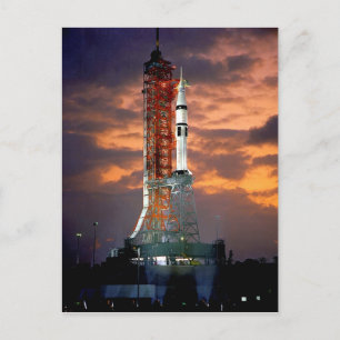 Cartão Postal Veículo de Lançamento da NASA Apollo Soyuz ao Nasc