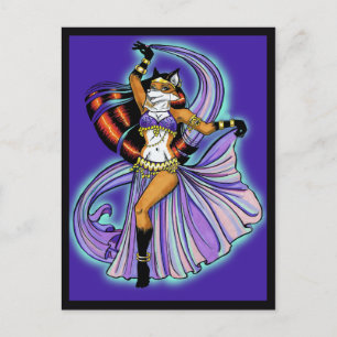 Cartão postal Veil Dancer
