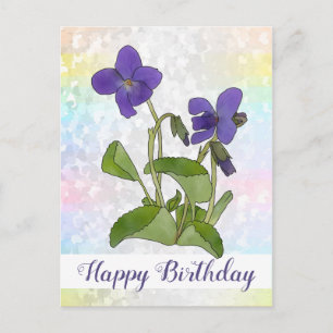 Cartão Postal Veilchen