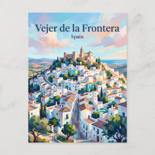 Cartão Postal Vejer de la Frontera Espanha
