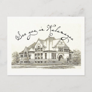 Cartão Postal Vejo você em Kalamazoo