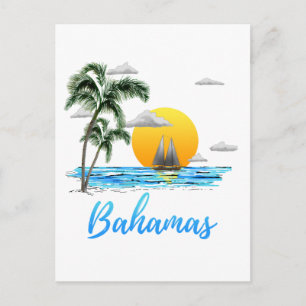 Cartão Postal Vela das Bahamas