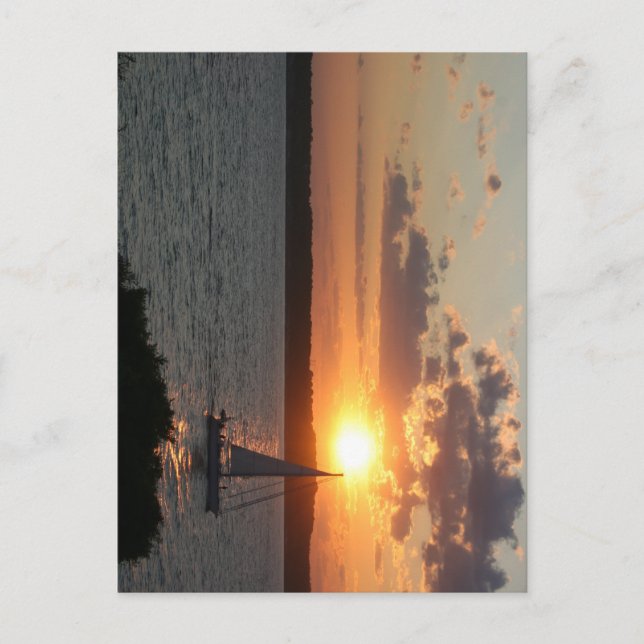 Cartão Postal Vela Sunkised (Frente)