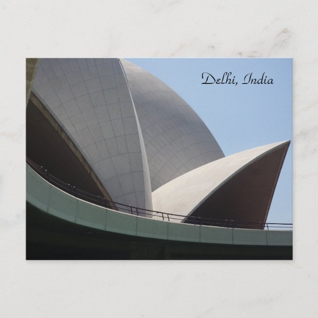 Cartão Postal velas de lotus (Frente)