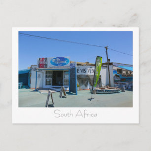 Cartão Postal Velddrif West Coast Die Vis Vlekhuis África do Sul