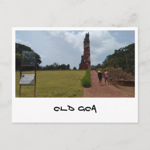 Cartão Postal Velha Goa (Índia)