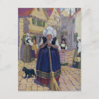 Velha Mulher, Gato e Irmã Rhyme