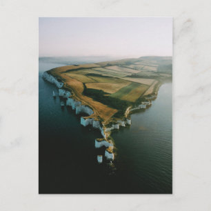 CARTÃO POSTAL VELHAS ROCHAS DE HARRY, ISLE OF PURBECK, INGLATERR