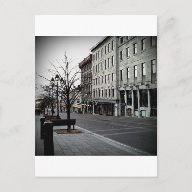 CARTÃO POSTAL VELHO CANADÁ MONTREAL (Frente)